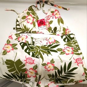 Steven wear (Hawaii)Bikini top and shorts